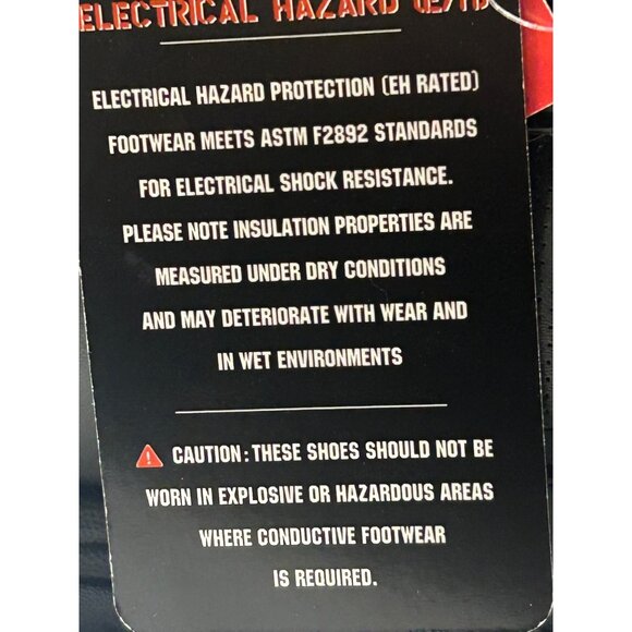 Skechers Men Sz 10 XWide Velcro Slip-Resist Electrical Hazard Shoes Memory Foam - Picture 10 of 15